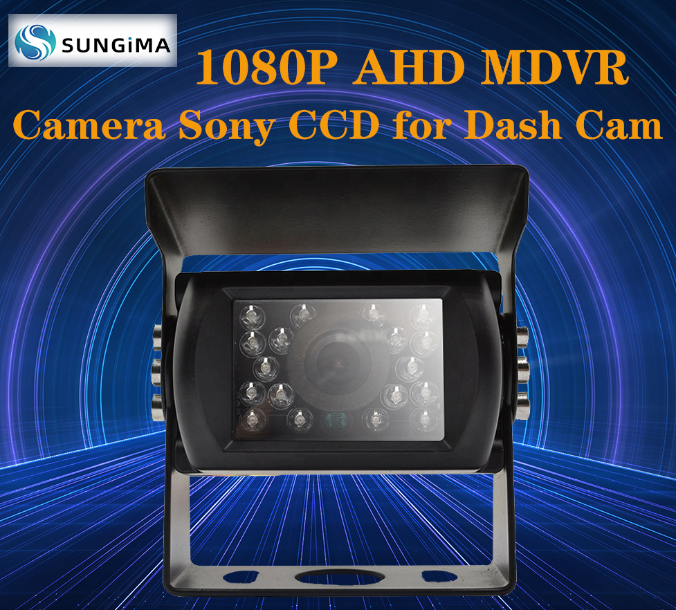 1080P AHD MDVR Night Vision Car Reversing Rear View Back Up Parking Camera Sony CCD for Dash Cam